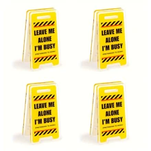 1 件亚克力办公桌标牌“别管我，我很忙” - 幽默办公室装饰，男女通用的同事礼物，多功能房间装饰，无需电力 - 多色 - 查看 14