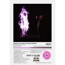 1 件英雄恶棍（未来）海报流行音乐专辑帆布画印刷客厅墙壁艺术俱乐部家居装饰礼物可选画框