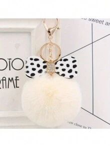 1 buah Gantungan Kunci Pita dengan Liontin, Aksesori Gantungan Kunci Fashion Lucu dan Lembut untuk Wanita, Dapat Digantung di Ransel, Mobil, Dompet untuk Dekorasi, Cocok untuk Anak Perempuan, Motif Leopard, Hadiah Natal, Hadiah Thanksgiving, Gaya Retro Y2K - MultiWarna - View 12