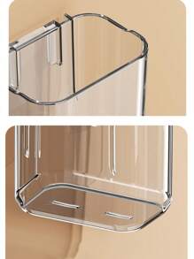 1 szt. minimalistyczna półka łazienkowa, nie wymaga wiercenia, uchwyt na pastę do zębów i kubki, przechowywanie w łazience/kuchni, limitowana edycja świąteczna