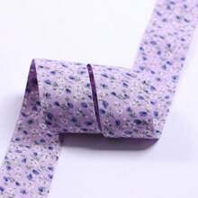 韩式双面花卉雪纺丝带，DIY蝴蝶结发饰，服装，礼品包装，帽带材料及配件 - 彩色 - 查看 20