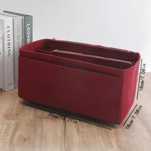 1pc Small/Medium/Large/X-Large Multi-Functional Liner Inner Cosmetic Bag, Toiletry Organizer Pouch - Foldable Removable Inner Bag