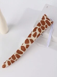 Animal Tail Elastic Belt Game Props, Cow, Giraffe, Mouse, Cat, Wolf, Tiger, Pig, Fox - Multicolor - View 3