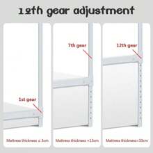 200cm Bed Guard Folding Child Toddler Bed Rail Protection Guard UK - Grey - View 5
