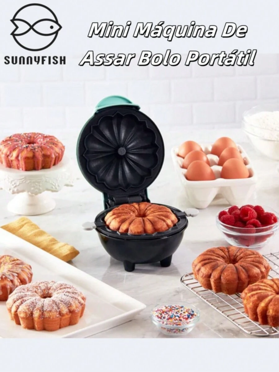 Mini Portable Cake Baking Machine Ready To Ship Electric Portable Cupcake Maker 110V/220V - 查看 1