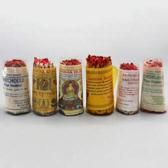 40pcs/Set  Enchanting Himalayan Rope Fragrance Set - Invigorating Aromatherapy For Heart & Space Purification, Handmade With Sage, Sabba, Patchouli, And Cedar  And More Incense