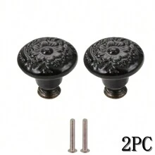 10 piezas de perillas para cajones, tiradores de gabinete altamente atractivos de estilo minimalista, manijas de acero inoxidable, porcelana y cerámica para gabinetes de cocina de estilo vintage, manijas modernas para puertas de baño, accesorios creativos para muebles de cocina