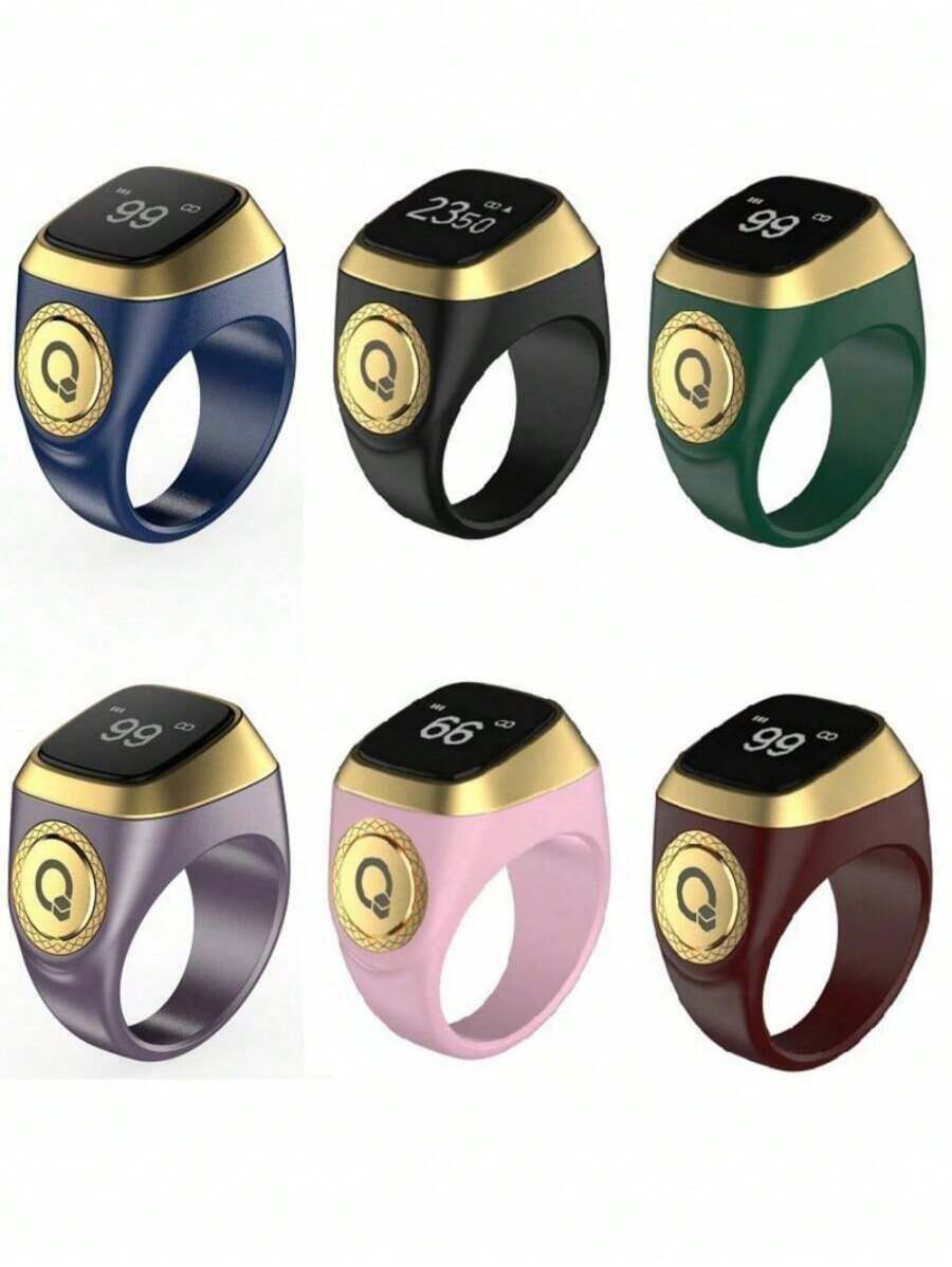 1 件优质 Iqibla 智能戒指蓝牙对抗戒指 - 彩色 - 查看 1