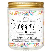 A Particular Year Birthday Gift Scented Soy Wax Candle In A Jar, 18th Birthday Gifts For Girls Women Daughter Sister BFF Friends, Relaxing Stress-Relieving Smokeless, Fun Unique Personalized - Multicolor - View 12