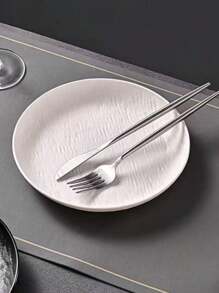 Creative Steak Plate, Western Food Plate, Home Use Dessert & Sushi Plate, Beef Steak Platter, Breakfast Plate - Multicolor - View 6