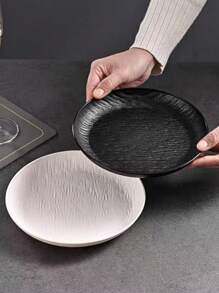 Creative Steak Plate, Western Food Plate, Home Use Dessert & Sushi Plate, Beef Steak Platter, Breakfast Plate - Multicolor - View 5