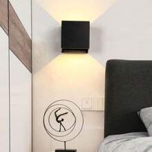 LUZCASA 12W Aplique Exterior Pared Blanco Natural 4000K Aplique de Pared Ángulo de haz Ajustable Aplique Pared Exterior Impermeable Lámpara de sobreponer LED IP65 - Blanco Cálido - Ver 6