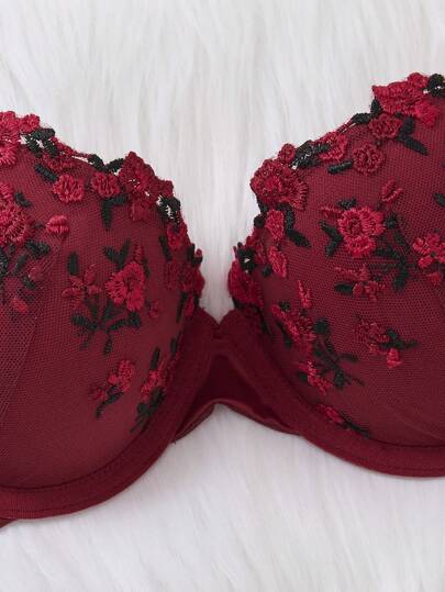 Set Women Kanten Underwire BH Set, European Verleidelijke Lingerie, view 3