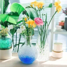 10000 颗多色水晶水珠，超强吸水人造珍珠，适合婴儿，高弹性，透明球体，非常适合水培植物和花卉装饰最佳礼物