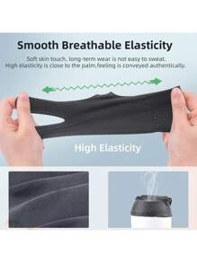 Finego 1/2/3 piezas Guante de dibujo de artista, guantes de pintura de dedos, guantes de mano derecha e izquierda para tableta gráfica de arte digital, iPad, dos dedos con elasticidad suave y transpirable para lápiz óptico, lápiz, boceto, pintura, útiles de oficina y escuela, suministros de pintura y dibujo, guantes de dibujo, regalos creativos, regreso a la escuela, útiles escolares