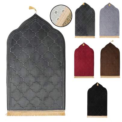 YIMEIS 1pc Festival Decorations, Solid-Color Flannel Lantern Embossed Memory Foam Rug, Suitable For Bedroom, Living Room, Kitchen Gifts Birthday Graduation