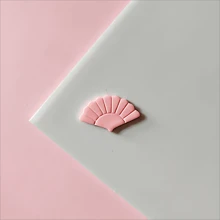 Luxury Classic Fan/Crescent Shape Polymer Clay DIY Earrings Earrings Jewelry Full Set Cutting Mold - White - View 3