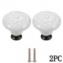 10 piezas de perillas para cajones, tiradores de gabinete altamente atractivos de estilo minimalista, manijas de acero inoxidable, porcelana y cerámica para gabinetes de cocina de estilo vintage, manijas modernas para puertas de baño, accesorios creativos para muebles de cocina