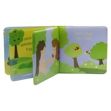 Kit 2 Bath Books For Children Fun And Learning In The Bath! - The Creation + David and Goliath - View 5