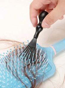1pc Comb Cleaner Air Bag Massage Comb Cleaning Brush Home Air Cushion Massage Comb Cleaning Claw Cleaning Tool Comb Brush Untangle