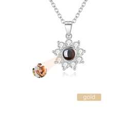 Customizable Fashionable Photo Pendant Necklace, Suitable As Valentine's Day, Birthday Gift