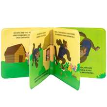 Kit 2 Bath Books For Children Fun And Learning In The Bath! - Ugly Duckling + Three Little Pigs - View 6