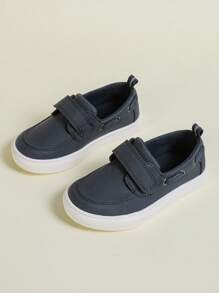 新款英伦风儿童钩环休闲鞋，轻便防水防滑软底耐磨透气舒适乐福鞋，适合学生、聚会、旅游、徒步旅行、日常休闲