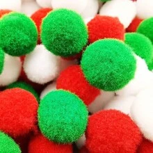 (120/60/30pcs) 1 Paket Pom Pom Poliester 10/15/20mm untuk Kerajinan DIY, Seni, dan Dekorasi Meriah - Bola Felt Aneka Warna untuk Acara Keluarga, Proyek Kreatif, Pembungkus Kado, Pakaian, Sepatu, dan Aksesoris - MultiWarna - View 21