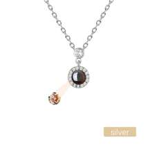 Customizable Fashionable Photo Pendant Necklace, Suitable As Valentine's Day, Birthday Gift