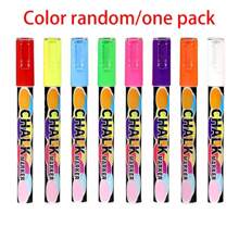 荧光板专用荧光笔,水溶性无尘手写可擦除标记涂鸦广告液体粉笔,儿童涂鸦可擦除水溶性黑板荧光笔,荧光板专用笔可擦除标记笔POP彩色笔,办公无尘液体粉笔,灯板笔 - 彩色 - 查看 13