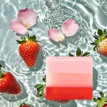 Body Wash Soap Strawberry Mint Body Soap Body Care Strawberry Scented Soap For Long-Lasting Fragrance And Gentle Cleaning