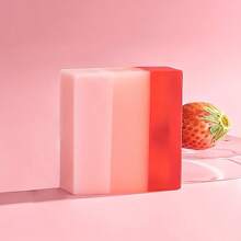 Body Wash Soap Strawberry Mint Body Soap Body Care Strawberry Scented Soap For Long-Lasting Fragrance And Gentle Cleaning