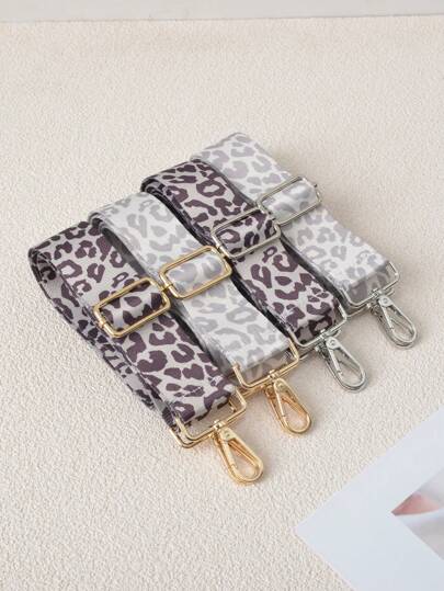 Leopard Pattern Bag Strap Bag Accessories DIY Accessories Adjustable Replacement Shoulder Strap Stylish Leopard Prin
