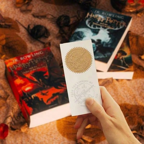 Timbro Personalizzato Per Libri In Rilievo - Ex Libris Con Testo O Logo