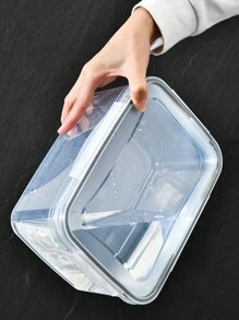 2件套厨房食品密封保鲜盒水果蔬菜沥水储物盒冰箱带盖冷冻保鲜收纳盒