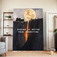 Inspirational Quotes Wall Art Entrepreneur Motivational Positive Canvas Poster Framed Print Artwork Painting Picture Office Wall Decor Ready To Hang For Bedroom Wall Decor - Unframed - View 2