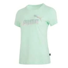 Puma ESS+ SUMMER DAZE 圆领短袖女式休闲舒适跑步运动T恤 682140-88 - 薄荷綠 - 查看 1
