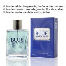 BLUE SEUDCTIAN Perfume For Men, 100 Ml, A Fresh And Elegant Fragrance, Ideal For Men Looking For A Minimalist And Modern Style For Daily Use, With A Long Duration - DTolu938-12B - 查看 3