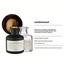 1Set (1 Bottle Fragrance Oil + 4pcs Diffuser Sticks) Flameless Home Fragrance Oil Room Diffuser Set For Long-Lasting Aroma, Suitable For Bedroom, Bathroom, Living Room, Etc. Gifts Birthday Graduation