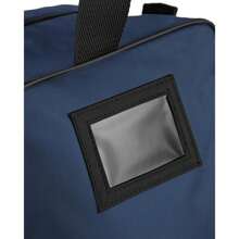 Quadra Large Boot Bag (French Navy/Black) - 100% Polyester - Navy Blue - View 3