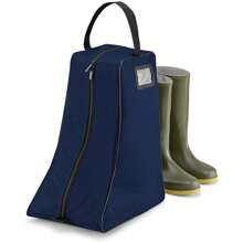 Quadra Large Boot Bag (French Navy/Black) - 100% Polyester - Navy Blue - View 5