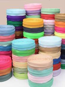 1 Set = 4.5M Zipper + 10 Zipper Pulls + 20 Top Stops + 10 Bottom Stops, #5 Nylon Zippers, 85 Color Options, Suitable For Garments, Bags, Home Textiles, Bedding