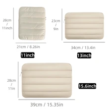 VALUEWIN Puffy Tablet Sleeve Bag 9-11 Inch IPad Sleeve Case Waterproof IPad Inner Liner Case Soft Electronic Storage Bag Compatible With Ipad Pro 11 Inch 2018-2020, IPad 9th/8th/7th Gen 10.2, 2022 IPad Air 5/4 10.9 Inch, 9.7 IPad, Galaxy Tab A8 10.5" Protective Bag Cottagecore Office Accessories