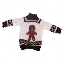 20 Kiểu Quần áo & Phụ kiện Búp bê Giáng sinh Có thể Lựa chọn, Áo len Búp bê Đan có Ông già Noel, Cây thông Noel, Tuần lộc, Hình in Người tuyết, Trang phục Búp bê Ngày lễ Trang trí - Nhiều màu - Xem 25