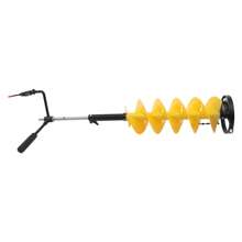 OUKANING 8" E-Drill Nylon Auger Ice Fishing Nylon Ice Auger - Yellow and Black - View 3