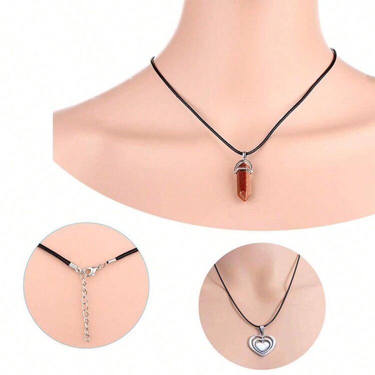 10/20/50/100PCS 1.5mm Wax Rope Necklace Cord - DIY Jewelry Making Accessories For Men's And Women's Daily Holiday Wear - Adjustable Black Buckle, Length 45cm/18inch, Versatile Craft Supplies For Creative Designs - Black - View 5