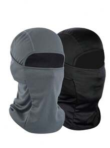 2 Stücke Sturmhaube Skimaske warm windundurchlässig atmungsaktiv für Herren und Damen Gesichtsmaske geeignet für Outdoor-Skiaktivitäten