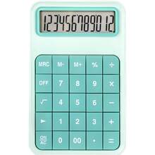 High-Precision 12-Bit Desktop Calculator - Large Display, Big Buttons For Easy Use - Perfect For Students & Office Work It Works Without Batteries - Single Piece - View 4