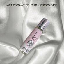 YARA Roll-On Perfume Oil CPO - 10ML (0.34 OZ) | Gourmand Accord, Vanilla, Musk, Heliotrope, Orchid, Tangerine., Fragrance, Perfume, Unisex, Spray, Long Lasting, Parfum, Scent, Notes, Signature, Luxury, Gift, Collection, Classic, Set, Original, Eau De Parfum - 花卉印花 - 查看 4