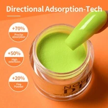 NOCIS 6 BOX/SET Neon Dip Powder Nails - Vibrant Colors For Day & Night, No Lamp Needed, Gel-Like Finish, Smooth & Even Application Acrylic Press On Nails